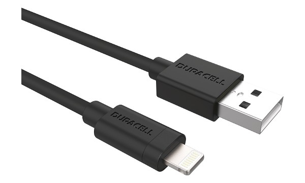 Câble Duracell 1m USB-A vers Lightning