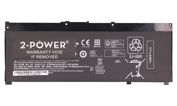 Pavilion Gaming  15-cx0990nl Batterie (Cellules 4)