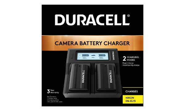 D600 Chargeur de batterie double Nikon EN-EL15