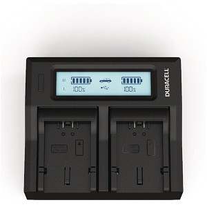 Lumix FZ30-K Caricabatterie doppio Panasonic CGA-S006