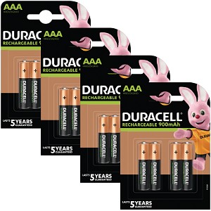 Duracell Pre-Charged AAA 900mAh 16 Pk
