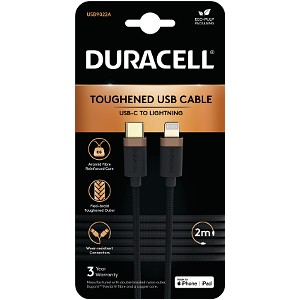 Duracell 2m USB-C auf Lightning Kabel