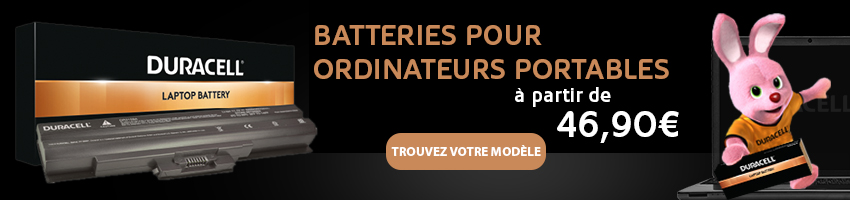 Batteries, Chargeurs et Adaptateurs pour ordinateurs portables