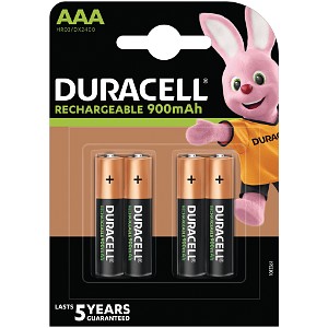 Duracell AAA 900 mAh x 4