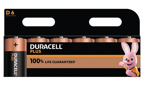 Duracell Plus Power de type D (Pack de 6)