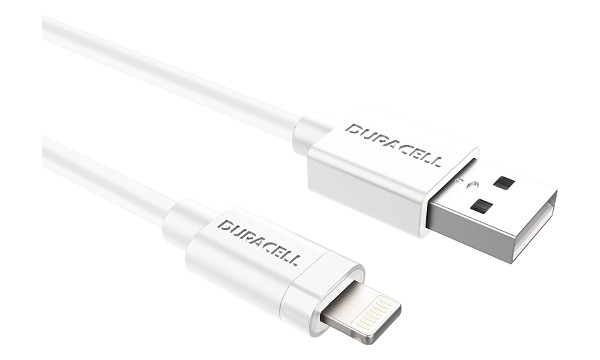 Câble USB-A Duracell 2m vers câble Lightning