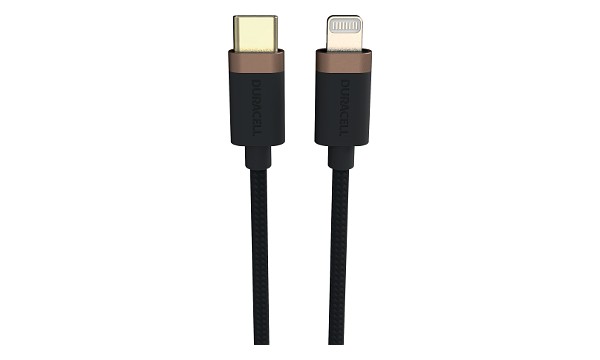 Câble Duracell 1m USB-C vers Lightning