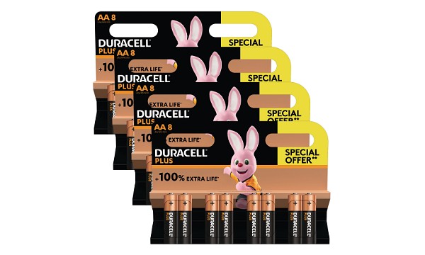 Duracell Plus 32 x AA Pack Offre Spéciale