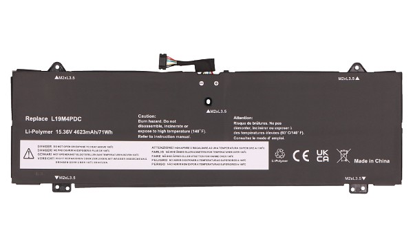 L19C4PDC Batterie (Cellules 4)