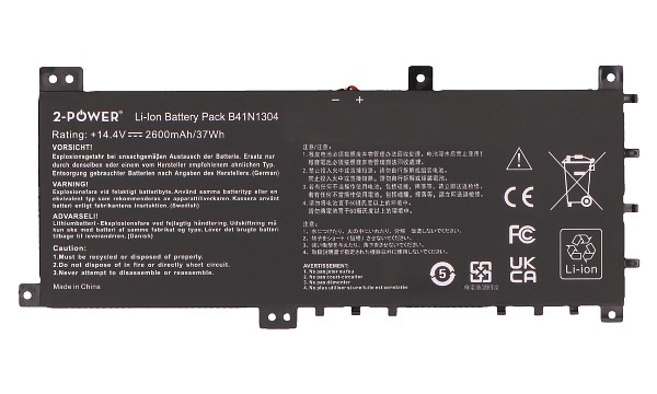 Vivobook V451LA-DS51T Batterie (Cellules 4)