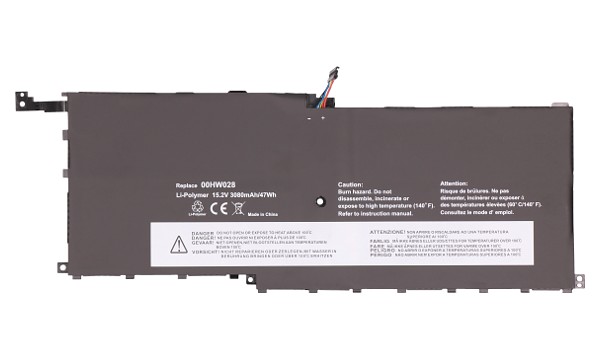 ThinkPad X1 Carbon (4th Gen) 20FC Batterie (Cellules 4)