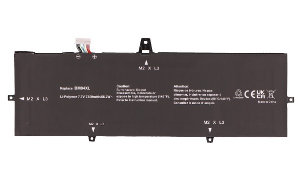 X360 1030 G3 Batterie (Cellules 4)