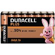 Pack de 16 piles AAA Duracell Plus Power