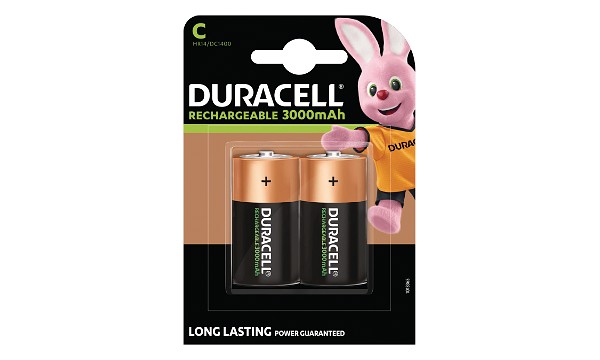 Pile di tipo C Duracell Ricaricabili