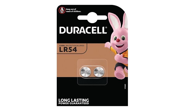 Pila Duracell LR54 tipo Coincell
