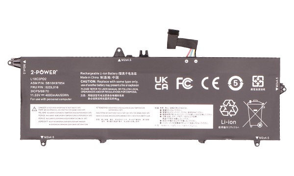 ThinkPad T14S 20UJ Batteria (3 Celle)